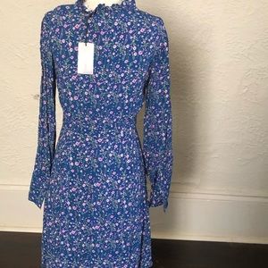 A Loves A blue flora dress